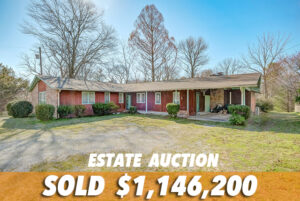 ESTATE AUCTION • 1125 GLENDALE LANE • NASHVILLE, TN 37204 • HOME & 1.22+/- ACRES • Live On-Site Tuesday, April 26th @ 11:00 AM