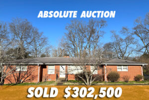 ABSOLUTE AUCTION • RANCH HOME ON .62+/- ACRE LOT • 141 GAYLE AVENUE, GALLATIN TN 37066 • Live On-Site Tuesday, March 28th @ 11:00 AM