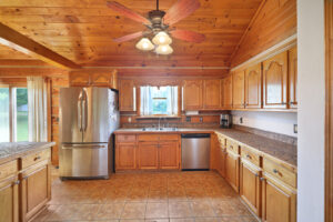 Spacious kitchen at absolute auction by NashvilleAuctions at 140 Captain Bell Lane, Gallatin, TN 37066