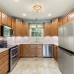Kitchen with tile