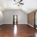 Bonus room with vaulted ceilings