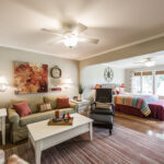 Master bedroom with sitting room included