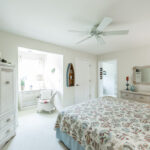 bedroom with window nook