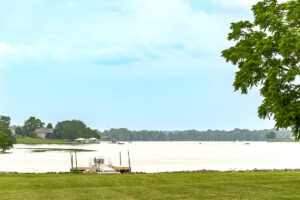 Lakeview of lakefront property