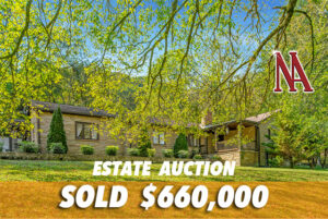 SOLD: ESTATE AUCTION • BEAUTIFUL HOME ON 2+/ – ACRES • Live On-Site, Wednesday, April 17th , 2024 @ 11:00 AM