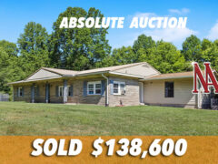 NasvhilleAuctions 190 Carter Ridge Road, Westmoreland, TN Sold