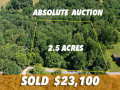 NasvhilleAuctions 190 Carter Ridge Road, Westmoreland, TN 2.5 acres